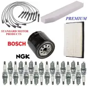 Tune Up Kit Filters Spark Plugs For JEEP GRAND CHEROKEE V8; 5.7L 2005
