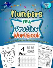 Learn to Write Number Tracing and Activity Book: Preschool Number Writing Practi