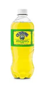 Old Tyme Pineapple Soda 20oz Exotic Pop 24 Bottles Pre-Order