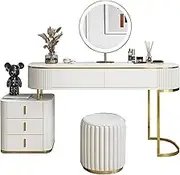 Design Light Bedroom Furniture Dresser Mirror Dresser Household Locker (Color : 120)