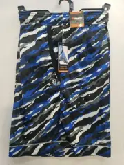 AND1 Athletic Blue 8" Inseam Offense Basketball Shorts Men's Size 3XL (48-50)