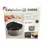 NEW CALPHALON Classic 7qt Covered Dutch Oven Nonstick Ceramic Easy Clean-Up