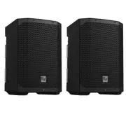 Electro-Voice EVERSE 8 8" Powered Loudspeaker w/ Bluetooth, Black (Pair)