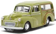 [Oxford Diecast] Morris Minor Limeflower 1:76 Scale Model Car, Classic Car, Unisex, Adult Hobbyists and Collectors