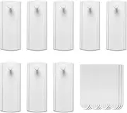 Large Universal Frame Hanger, 8 Picture Hangers, 12 Large Removable Adhesive Strips, Damage Free Picture Hanging Hooks Heavy Duty, No Nails Picture Hooks
