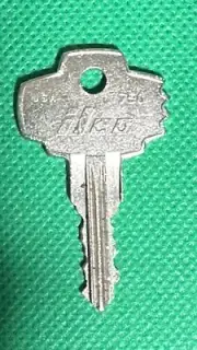 Fort Vending Machine Key Number 1084