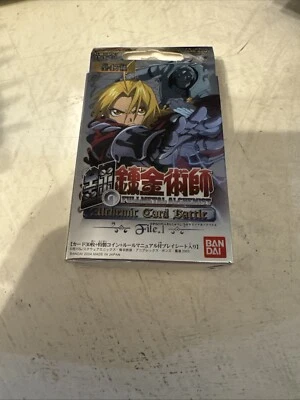 Fullmetal Alchemist - Alchemic Card Battle - Starter Deck - File. 1 - Bandai