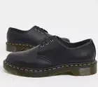 Dr Martens 1461 Vegan Womens Shoes Black Unisex RRP$260 3-Eye Size UK 7