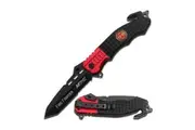 M-Tech USA Fire Fighter Folding Knife 114mm Closed Length (K-MT-740FD)