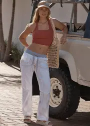 [Lorna Jane] Flashdance Pants in White, Size - 2XS 2XS White