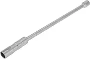 X AUTOHAUX Spark Plug Impact Socket 305mm for Car Motorcycle Dirtbike Repair Hardware Tool CR-V Silver Tone Durable 12 Point 14mm 3/8 Inch Drive