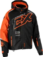 Castle X Code G5 Mens Snow Jacket Black/Orange