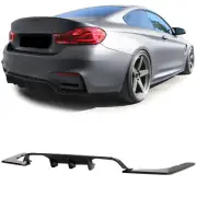 For BMW M3 F80/M4 F82 F83 Since 2014- Rear Diffuser Black Gloss
