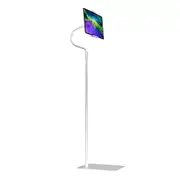 Adjustable Floor Stand Bed Lazy Mount Holder Arm Bracket - White