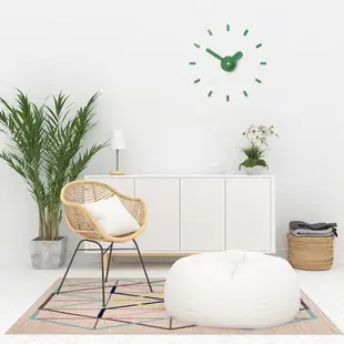 On-Time Wall Clock Peel and Stick V1M green 48-60 Cm.