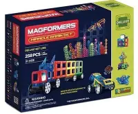 在飛比找Yahoo!奇摩拍賣優惠-MAGFORMERS 磁性建構片-炫彩奇蹟258片裝 加送透