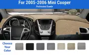 Dashboard Dash Mat Cover for 2005-2006 Mini Cooper (Sedona Suede) (for: Mini)