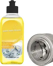 Washer Machine Cleaner Liquid,Top Load Washers Liquid Cleaner - Eco-Friendly, Deep Cleaning Washing Machine Cleaning Liquid For Front Loader Washer