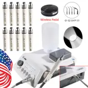 VRN Dental Wireless Control Ultrasonic Scaler/1-10X LED Detachable Handpieces