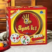 Party Card Game for Spot It Family Game #00410, Fun Card Games for Friends Party Double Find it English Versi