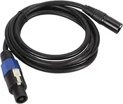 Speakon Plug Male to XLR 3Pin Male Speaker Extension Cable, Microphone Mic Wire with HiFi, Speaker Extension Cable, 1.8M/5.9FT