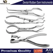 Dental Rubber Dam Stoke Ainsworth Endodontic Forceps Restorative Instruments CE