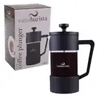 NEW CASABARISTA OSLO COFFEE PLUNGER 3 CUP 350ml BLACK Press Espresso Tea