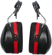 [Generic] Daseeme Hard Hat Mounting Ear Muffs Cap Mount Protective Earmuffs Noise Reduction Ear Covers Noise-Cancelling Helmet Attachable Earmuffs Ear Defenders -Noise Ear Protectors
