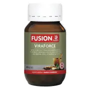 Fusion Health ViraForce Immune Support - Andrographis, Vitamin C & Zinc, 60 Capsules