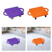 Floor Scooter Board with Handles Coordination Sensory Training with Casters