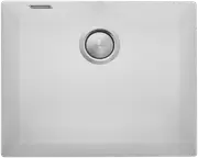 Oliveri Santorini Large Bowl Undermount Sink - White