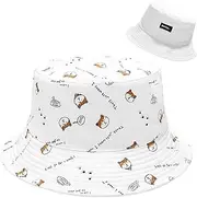 [Taidor] Bucket Hat Beach Hat Foldable Summer Travel Sun Hats Fisherman Cap