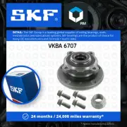 Wheel Bearing Kit fits MINI COUNTRYMAN COOPER R60 1.6 Front 10 to 16 SKF Quality