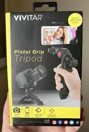 New In Box Vivitar Camera Cell Phone Tripod Mount Or Handheld Grip