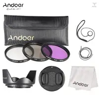 在飛比找蝦皮商城優惠-Andoer 52mm 濾鏡套件 (UV+CPL+FLD) 