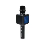True Sound Party Music 27cm Wireless Karaoke Microphone - Black