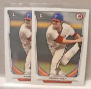2014 Bowman Draft - #DP4 Aaron Nola (RC) Lot (2)