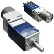 Alps 10K Quad 4-gang Potentiometer Motor Logarithmic RK27 RK27114MC 0.05 W