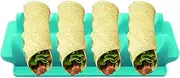 Taco Shell Holder Silicone, Taco Shell Baking Rack, W Shape Baking Rack Microwave and Dishwasher Safe Rack for Kebab Rolls Pochy