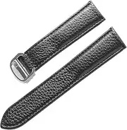 [BANDKIT] Watch Band For Cartier TANk SOLO Men Lady Deployant Clasp Watch Strap Genuine Leather soft Watch Bracelet Belt 20mm 22mm 23mm