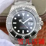 雪儿二手/ROLEX/勞力士 水鬼王 勞力士黑鬼王 經典水鬼潛航員 機械表 精鋼機械錶男錶特價*出售