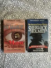 Sherlock Holmes The Man And The Machine 2 Audio Books Brand New Sealed Cassette