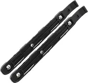 LOORGVEL 1Pair Hard Drive Mounting Rail Durable Plastic Internal Drive Bay Rail with Vibration Pads for Optimal Heat Dissipation and Protection Compatible Drives