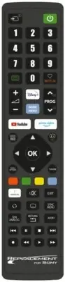 RM-GD030 RMGD030 REPLACEM SONY REMOTE CONTROL KDL55X9000B KDL60W850B KDL65X9000B