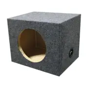 EMPTY WOOFER BOX 12" SQUARE QPOWER
