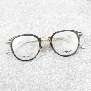 CHARMANT Z ZT27082 日本夏蒙Z鈦眼鏡｜小臉復古圓框眼鏡 男生品牌眼鏡框【幸子眼鏡】