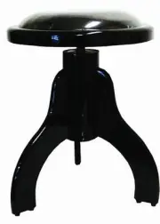 BLACK HEIGHT ADJUSTABLE KEYBOARD / PIANO STOOL ACOUSTIC / DIGITAL OR GUITAR