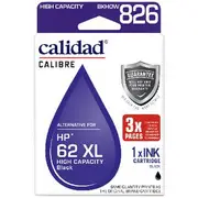 Calidad Alternate for HP 62XL Ink Cartridge Black