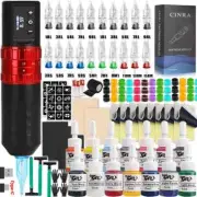 Tattoo Machine Kit High Quality Battery 7Stroke Rotary Tattoo Pen Ink Needle Set