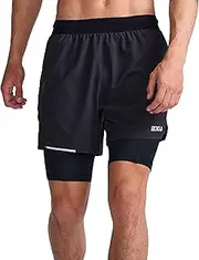 [2XU] Men's Aero 2-in-1 5" Shorts Shorts